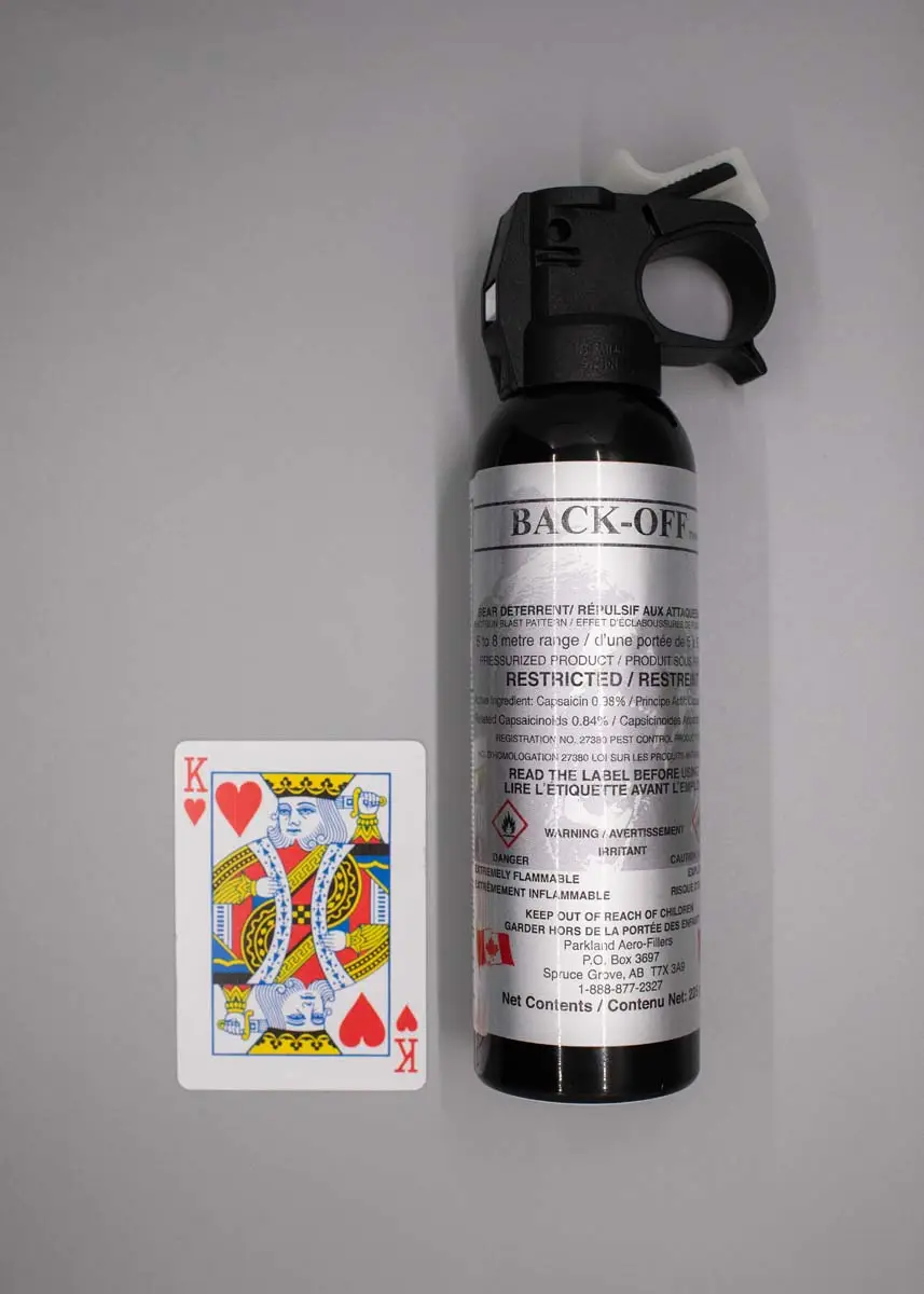 Back-Off Bear Deterrent Spray - 225 Grams - Image 2